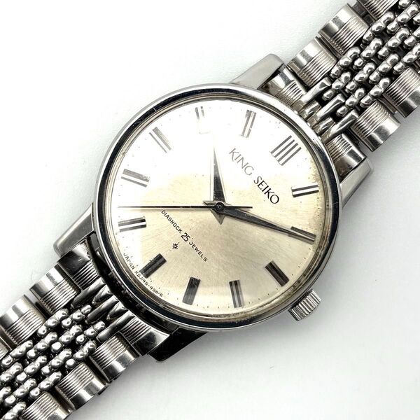 【良品・希少・稼働品】キングセイコー KING SEIKO セイコー ファースト 手巻き J14102E