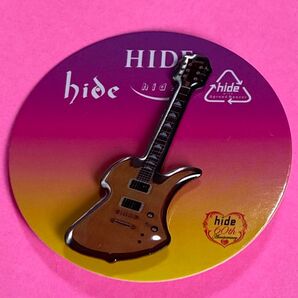 hide 60th Anniversary ギター型 ピンバッジ レモン ドロップ
