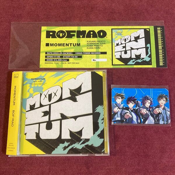 MOMENTUM (通常盤) CD ROF-MAO ろふまお