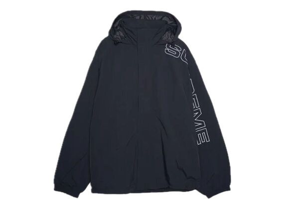 Supreme Spellout Embroidered Track Jacket "Black"サイズ L