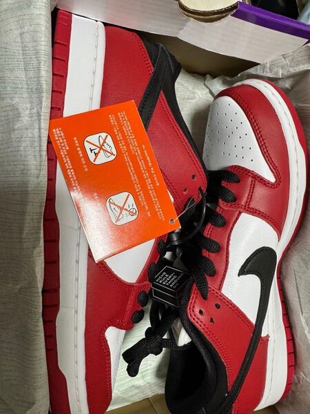 Nike SB Dunk Low Pro "J-Pack Chicago/Varsity Red size 28