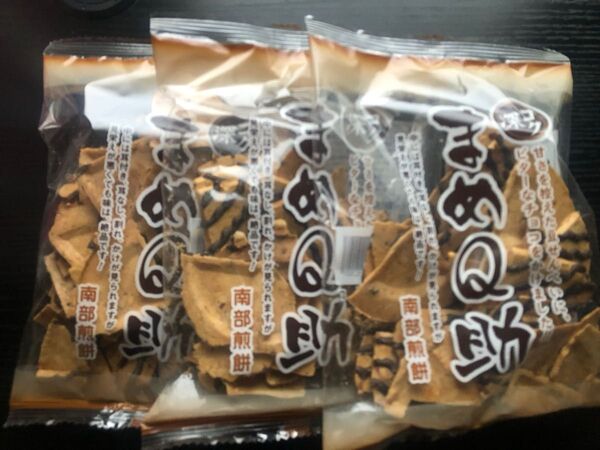 南部せんべい まめQ助 3袋