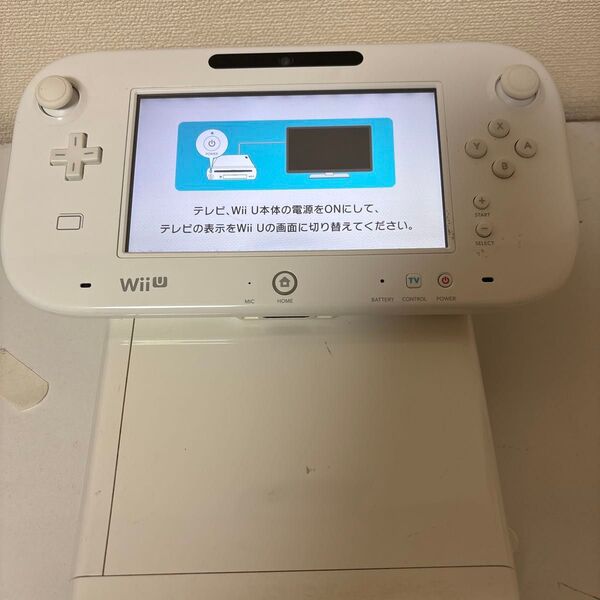 Wii U 8gb ホワイト 動作確認済み 箱無し