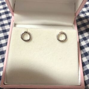 シンプルフープピアス シルバー アクセサリー