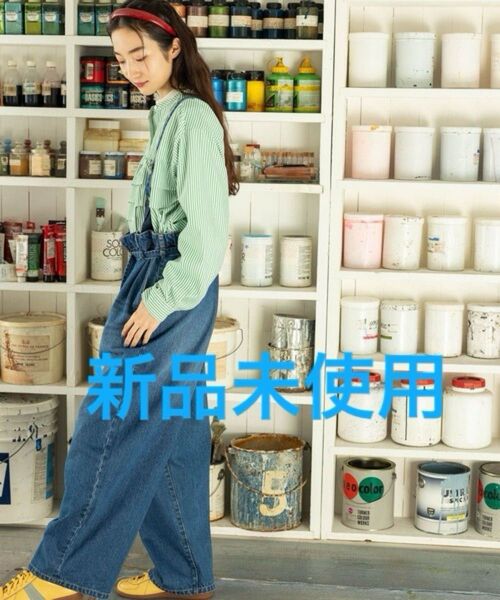 ニコアンド 【NKJ 2025SS】SUSPENDER DENIM