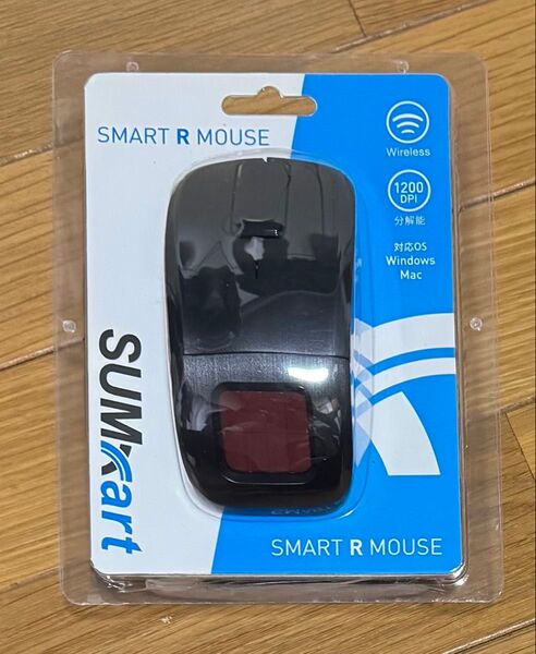 【未使用】SMART R MOUSE マウス 無線 USB コンパクト ワイヤレス Wireless Mouse