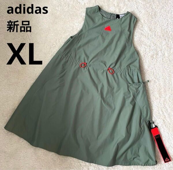 【新品】adidas アディダス シティ エスケープ ドレス ワンピース XL