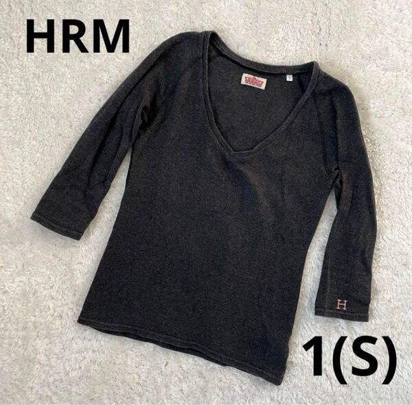ハリウッドランチマーケット ストレッチフライスTシャツ7分袖 サイズ1(S)