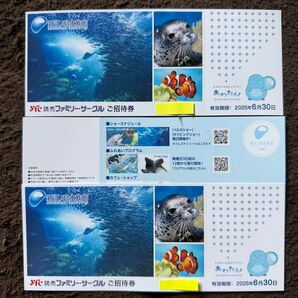 新江ノ島水族館 招待券 2枚セット 有効期限:2025年6月30日