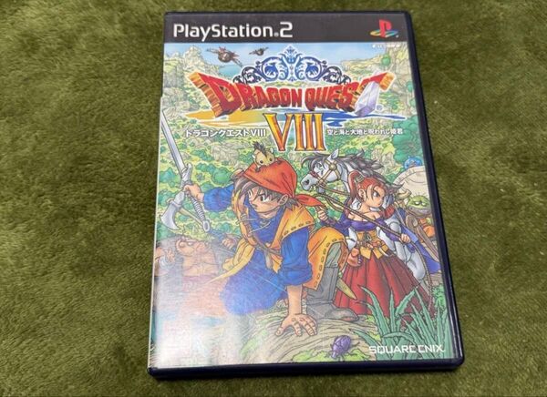 PS2 プレイステーション2 ドラゴンクエスト8 空と海と大地と呪われし姫君 ドラクエ8 ディスク綺麗