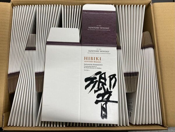 響 Japanese Harmony カートン箱のみ 100枚 化粧箱 サントリー JH