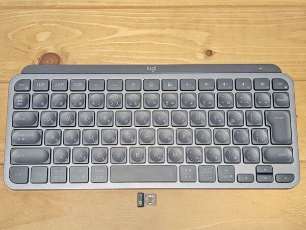 美品 セット品 logicool MX KEYS MINI KX700GR グラファイト logi bolt レシーバー
