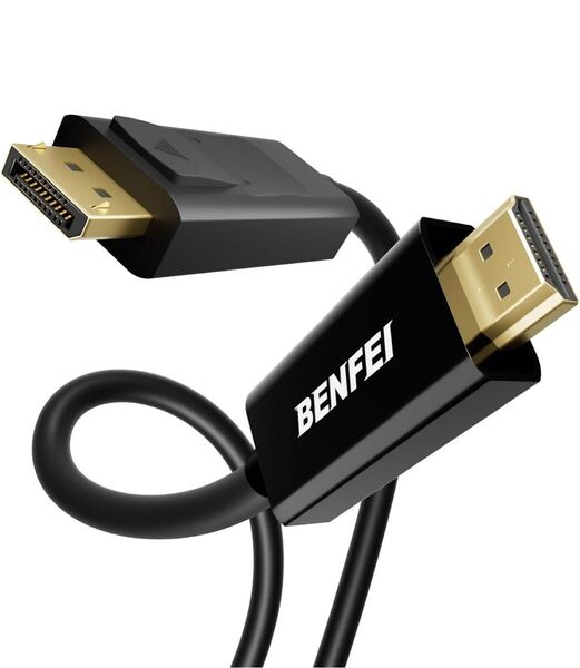1.8m DisplayPort HDMI ケーブル 最大4K