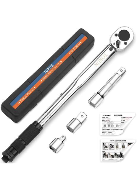TORUK トルクレンチ プレセット型 差込角 9.5mm (3/8インチ)