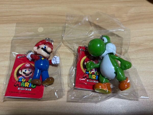 マリオ ヨッシー スーパーマリオ super Mario マスコット ストラップ チャーム フィギュア 任天堂 Nintendo