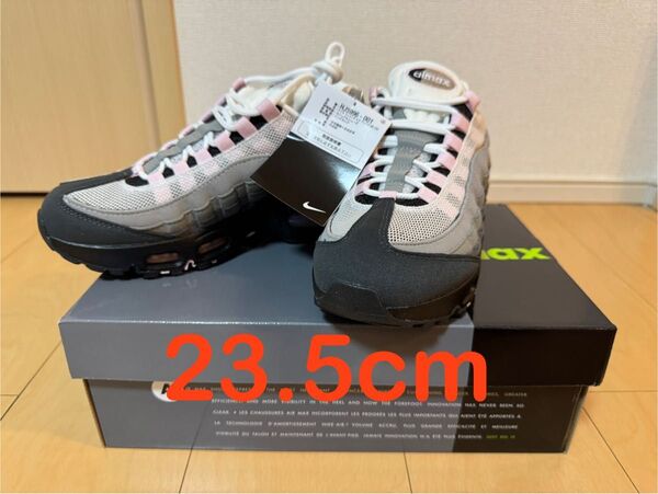 【未使用品】NIKE エアマックス95 Big Bubble pink foam 23.5cm