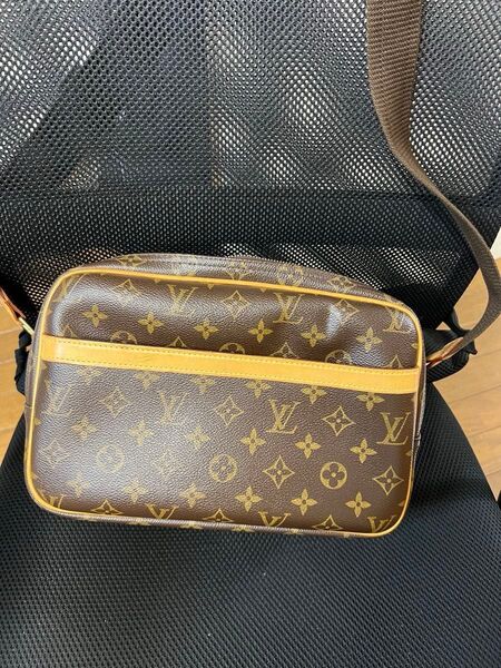Louis Vuitton ショルダーバッグ リポーター M45254 ルイヴィトン 斜め掛け モノグラム ブランド品