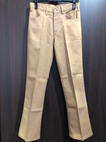 70s Levi's STA-PREST 646 BIG E 変色あり W28