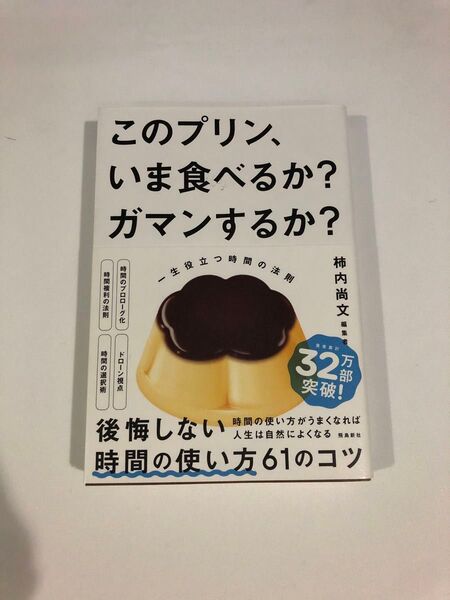 このプリン、いま食べるか?ガマンするか? 一生役立つ時間の法則 柿内尚文/著