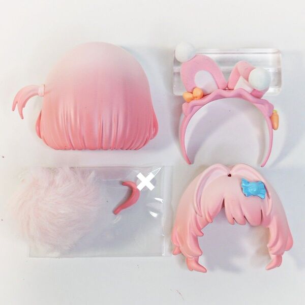 COME4FREE 米甜MINTY ミンティ ウサギ ヘアパーツ カチューシャ 尻尾 ブラインドドール