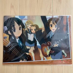 新品 けいおん クリアファイル グッズ 文房具 コレクション 桜高軽音部 軽音