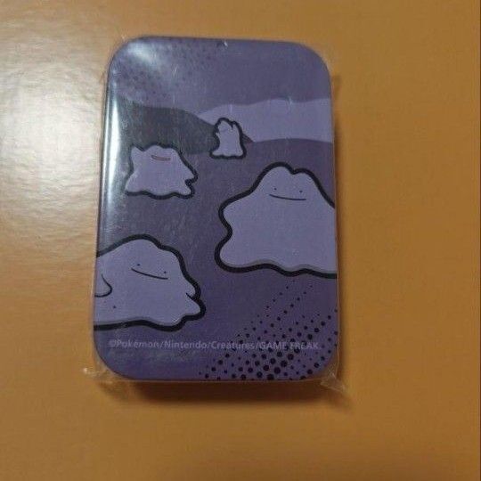 【ポケカ中国限定】 メタモン 金属ダメカンケース 缶ケース