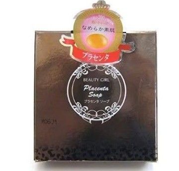 ベノア 洗顔石鹸 プラセンタソープ 80g 化粧石けん 顔&ボディ