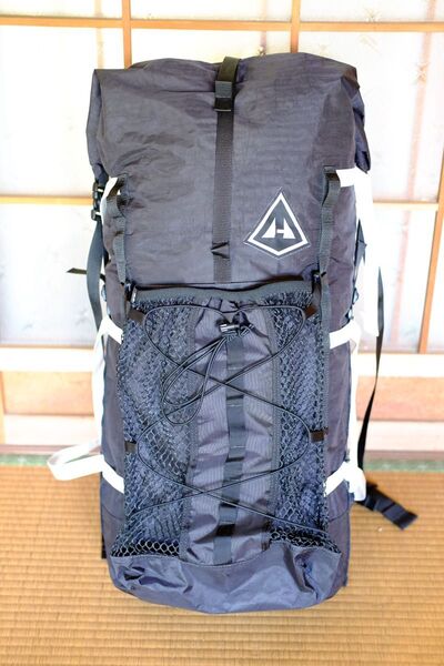 Hyperlite mountain gear Porter 55L black Small 中古品 スタッフポケット付属