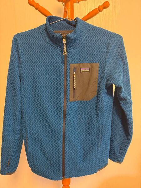 パタゴニア patagonia キッズ・R1 エア・フルジップ・ジャケット Endless blue XL 中古品