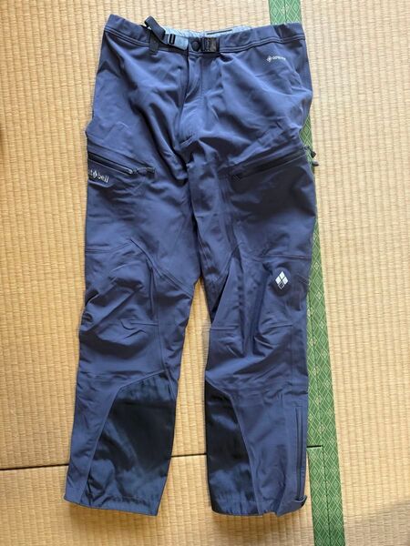 モンベル アルパインパンツ Women's ダークグレー Lサイズ ショート丈(股下71cm) 中古品