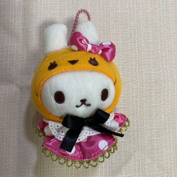 うさずきん マスコット キーホルダー ボールチェーン 平成レトロ