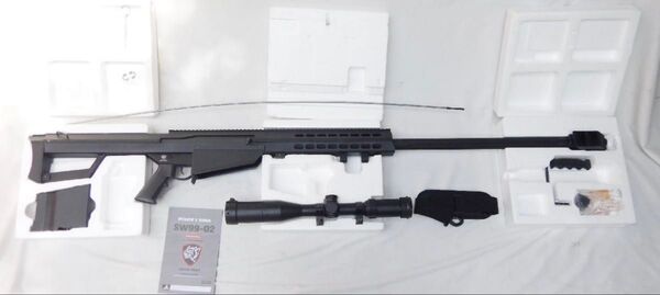 スノーウルフ バレットM82A1 電動ガン フルメタル