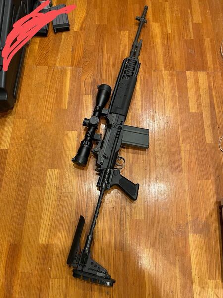 We-tech M14 EBR ガスブローバック