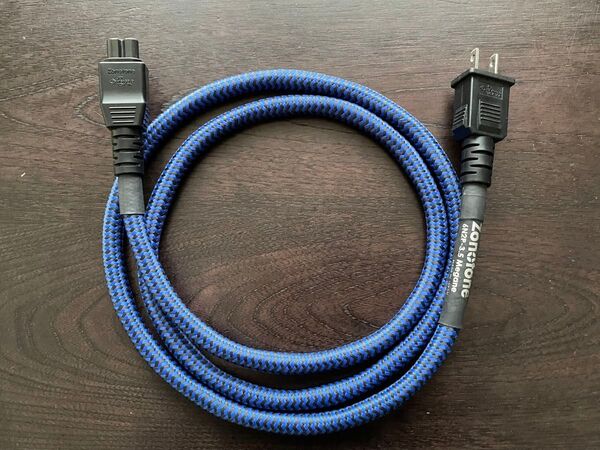 ★ゾノトーン ZONOTONE 電源ケーブル 1.5m 2P-メガネコネクター 6N2P-3.5 BLUE MEGANE/1.5