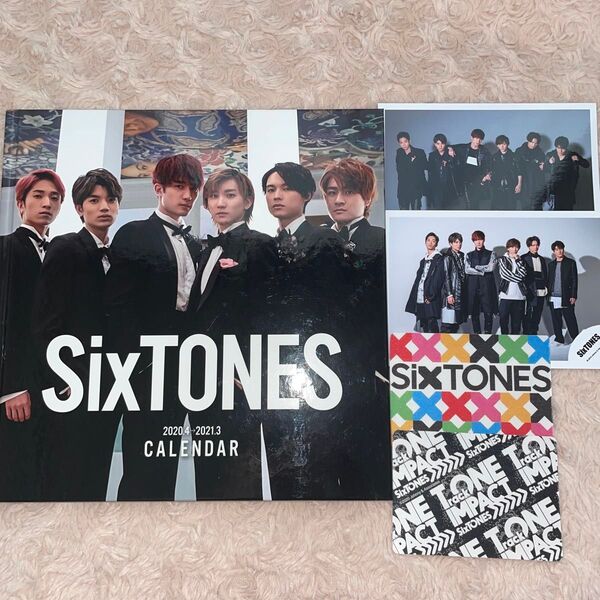 SixTONES カレンダーフォトブック ライブステッカー 公式写真[
