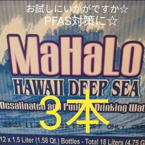 MaHaLo HAWAII DEEP SEA 1.5L × 3本