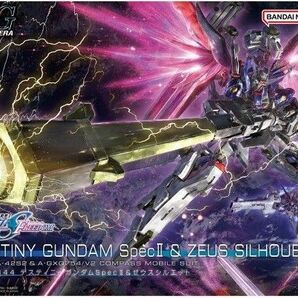 【未組立3種セット】 HG デスティニー&ゼウスシルエット + RGシラヌイパック&ゼウス接続パーツ + MGストライクフリーダム