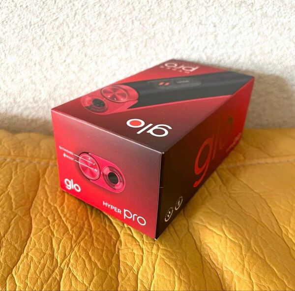 【新品未使用】グローハイパープロ★glo hyper pro ルビー・ブラック