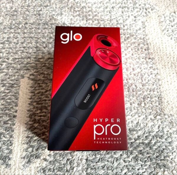 【新品未使用】★グローハイパープロ★glo hyper pro ★ルビー・ブラック★