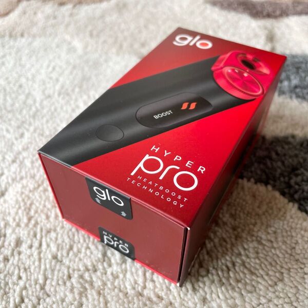 【新品未使用】グローハイパープロ★glo hyper pro★ルビー・ブラック★
