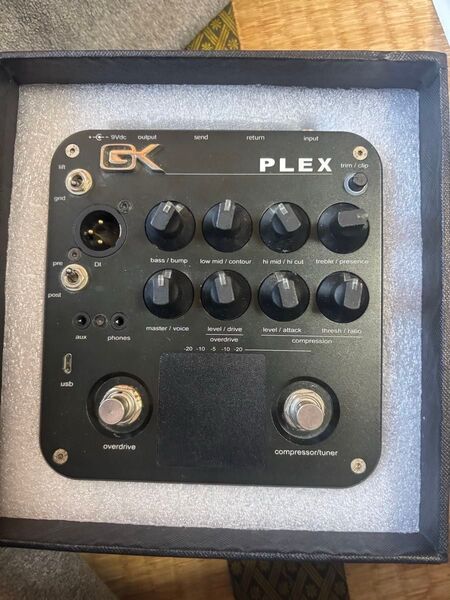 Gallien-Krueger Plex Preamp/Overdrive/Compressor Pedal ジャンク