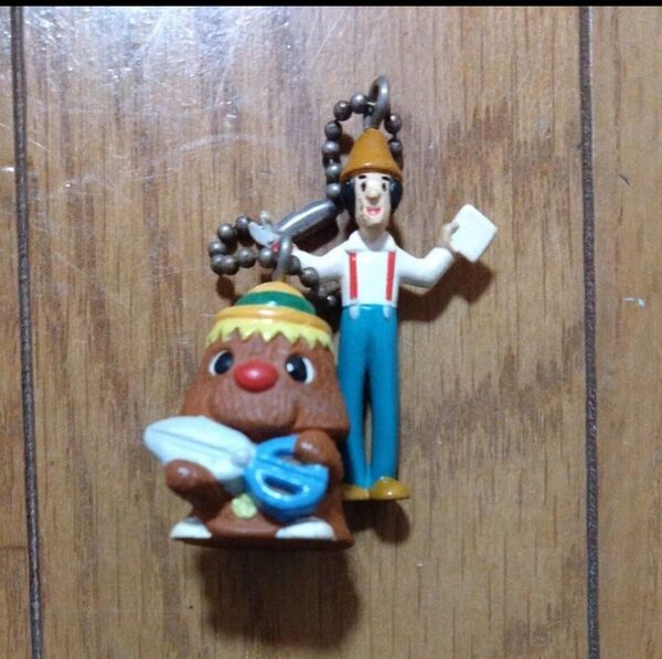 ノッポさんとゴン太くんのキーホルダー