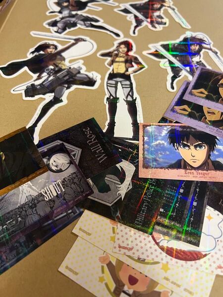 一番くじ 進撃の巨人 G H賞 ホログラムステッカー