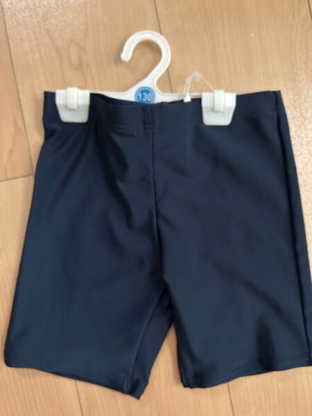 水着 スイムウェア 小学校 授業 水泳 キッズ キッズ服 130cm ネイビー スクール水着 UVカット