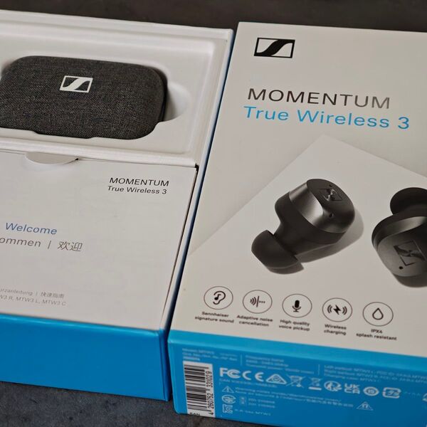 【ジャンク品】ゼンハイザー Sennheiser MOMENTUM True Wireless 3 グラファイト