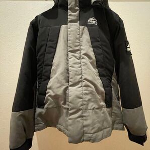 CAMP7 アウトドアジャケット サイズ150 グレー/ブラック 防風