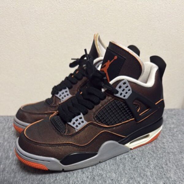 美中古 23.5cm Nike AIR ナイキ JORDAN 4 starfish RETRO ジョーダン エア wmns