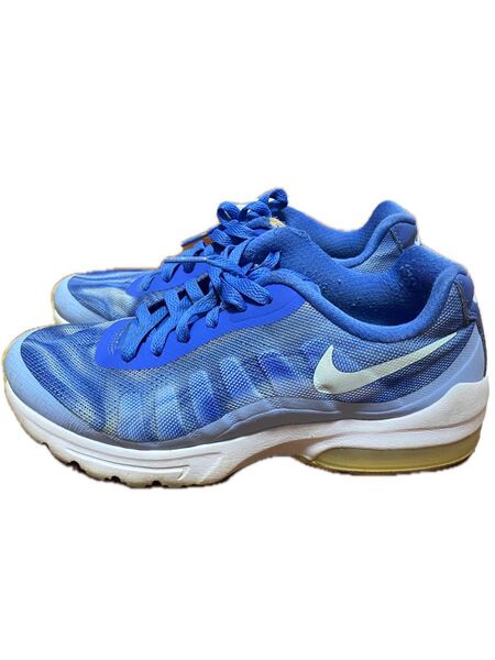 NIKE エアマックス スニーカー ブルー レディース ランニングシューズ 25.0cm