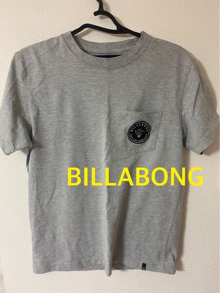 BILLABONG Tシャツ グレー Sサイズ