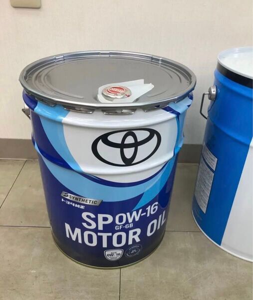 新トヨタ純正 エンジンオイル SP 0W-16 20L 08880-14403 送料込み